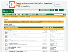 Tablet Screenshot of bisonville.com